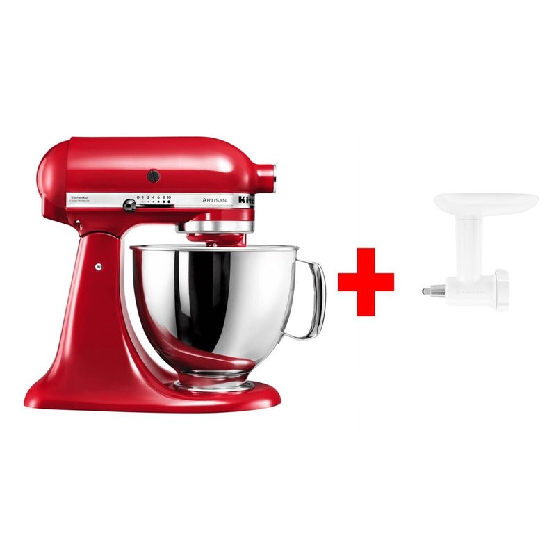 KITCHENAID - KitchenAid Batidora Artisan 4.7 L + Picadora de alimentos 5KSM150FGEER