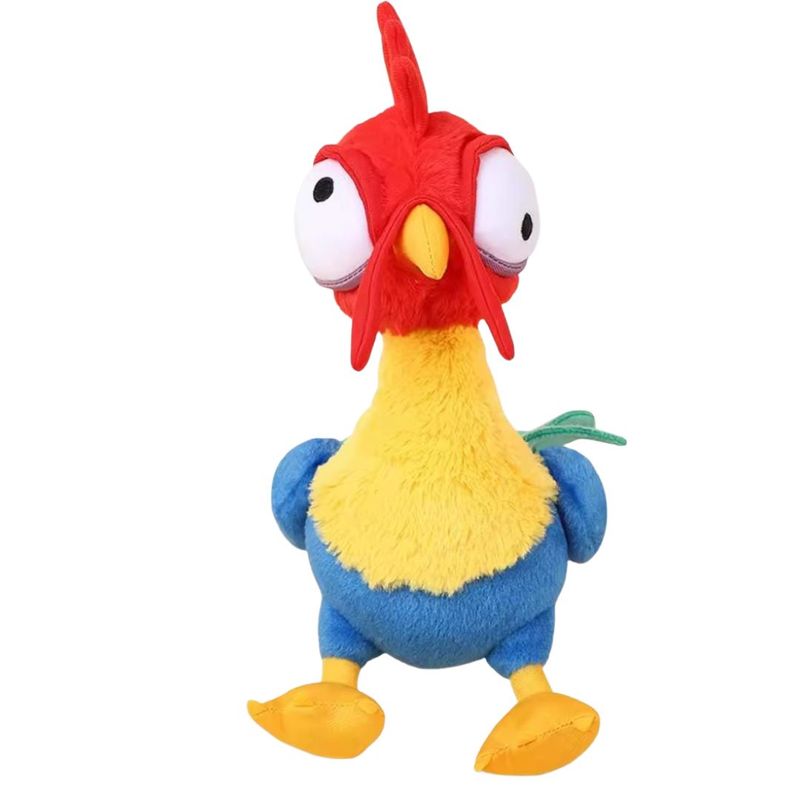 GENERICO - Peluche Gallo Hei Hei de Moana Importado - Mide 28 cms alto