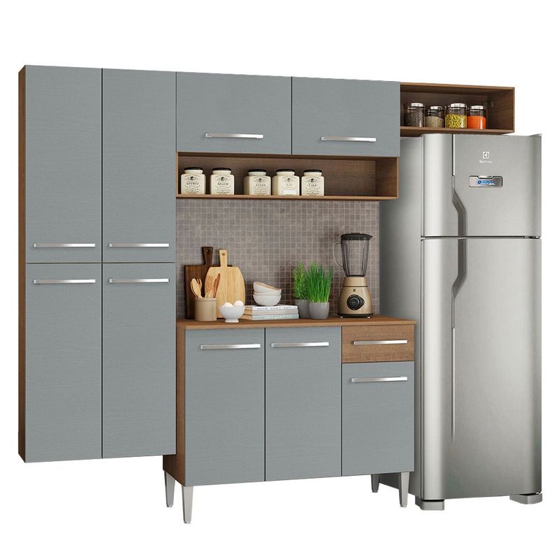 MADESA - Mueble de Cocina Integral Emilly Fit 229 cm