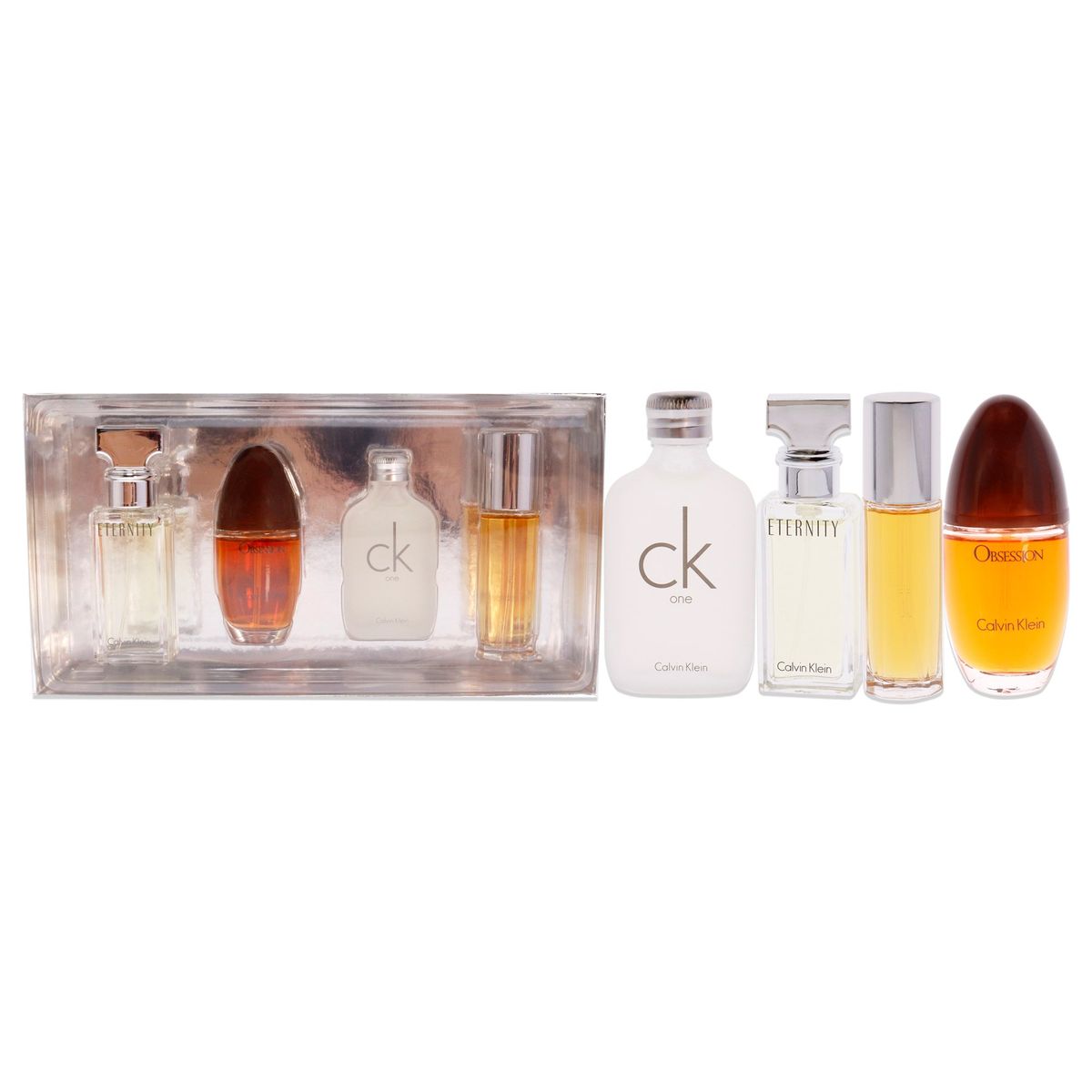 CALVIN KLEIN - Calvin Klein Variety Set 4 Mini Fragancias 15ml Calvin Klein