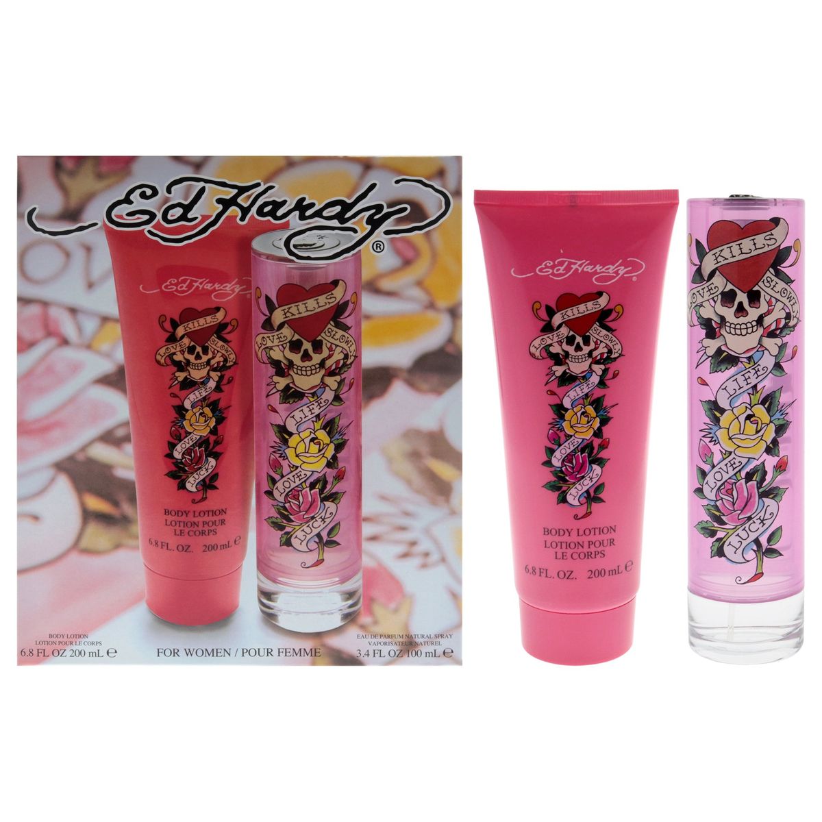 CHRISTIAN AUDIGIER - Ed Hardy EDP100ml+Loción Gift Set Christian Audigier