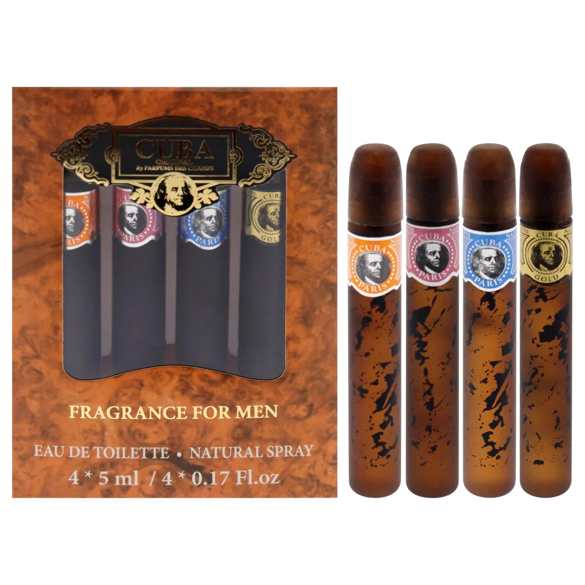 CUBA - Cuba 4 Fragancias 5ml cu Cuba