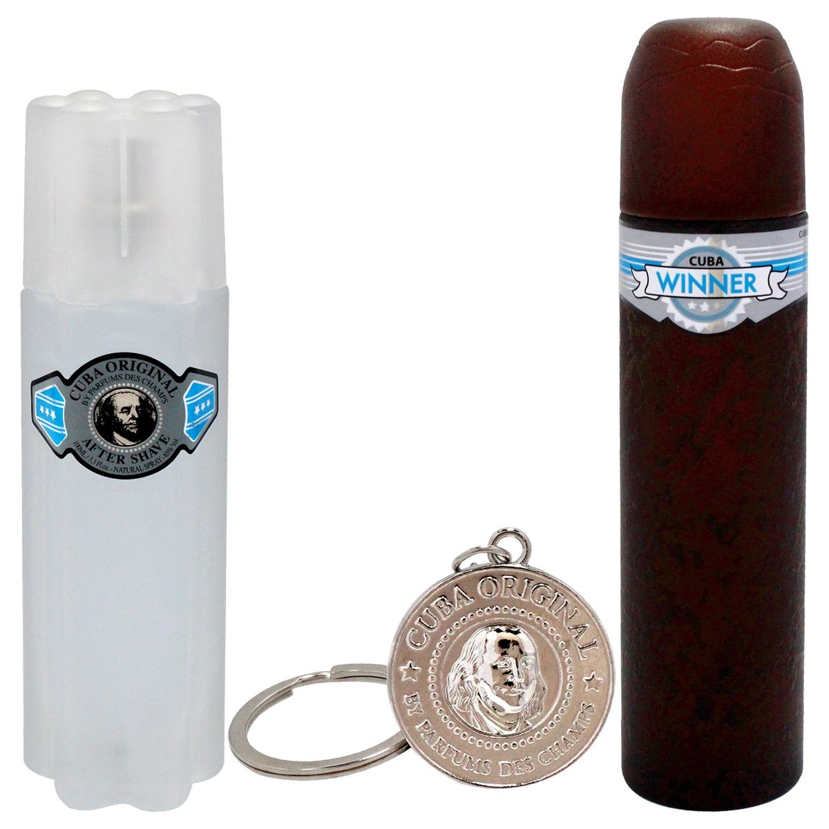 CUBA - Cuba Winner Gift Set EDT100ml+AfterShave+Llavero Cuba