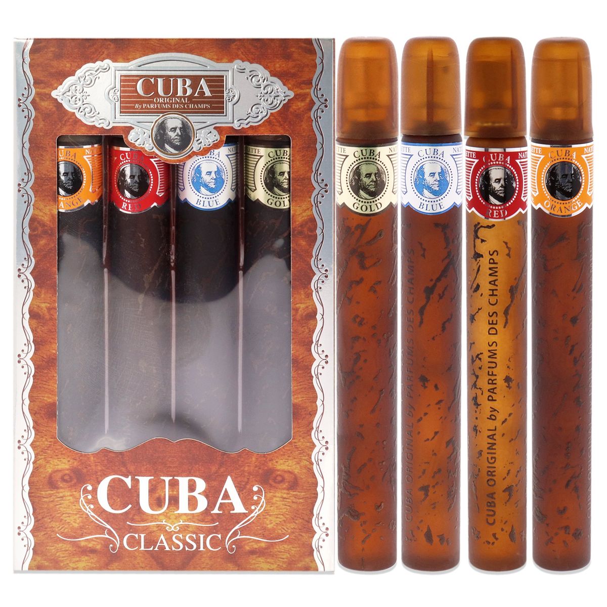 CUBA - Cuba 4 Fragancias 35ml cu Gift Set Cuba