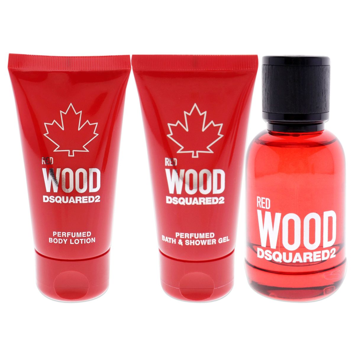 DSQUARED2 - Red Wood Gift Set EDT50ml+Loción+Gel de baño Dsquared2