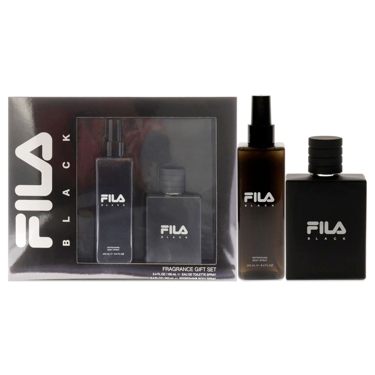 FILA - Fila Black EDT100ml+BodySpray250ml Set Fila