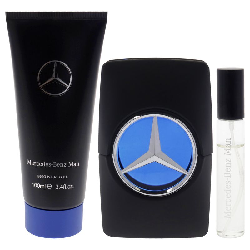 MERCEDES BENZ - Man 2022 EDT100ml+EDT10ml+Gel de ducha Set Mercedes-Benz