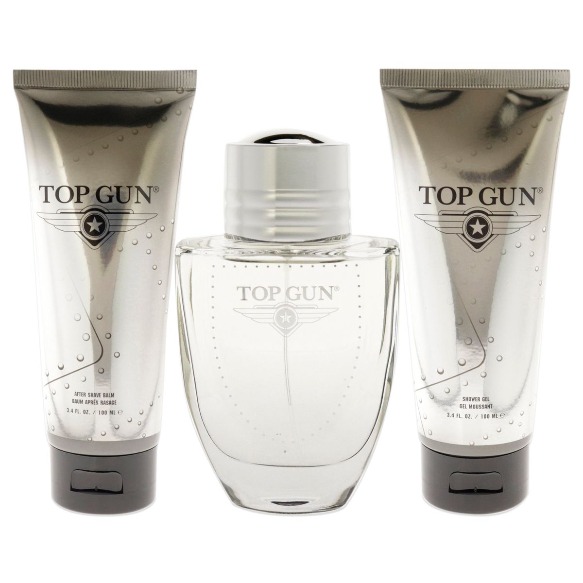 TOP GUN - Chervon Gift Set EDT100ml+Bálsamo AS+Gel de ducha Top Gun