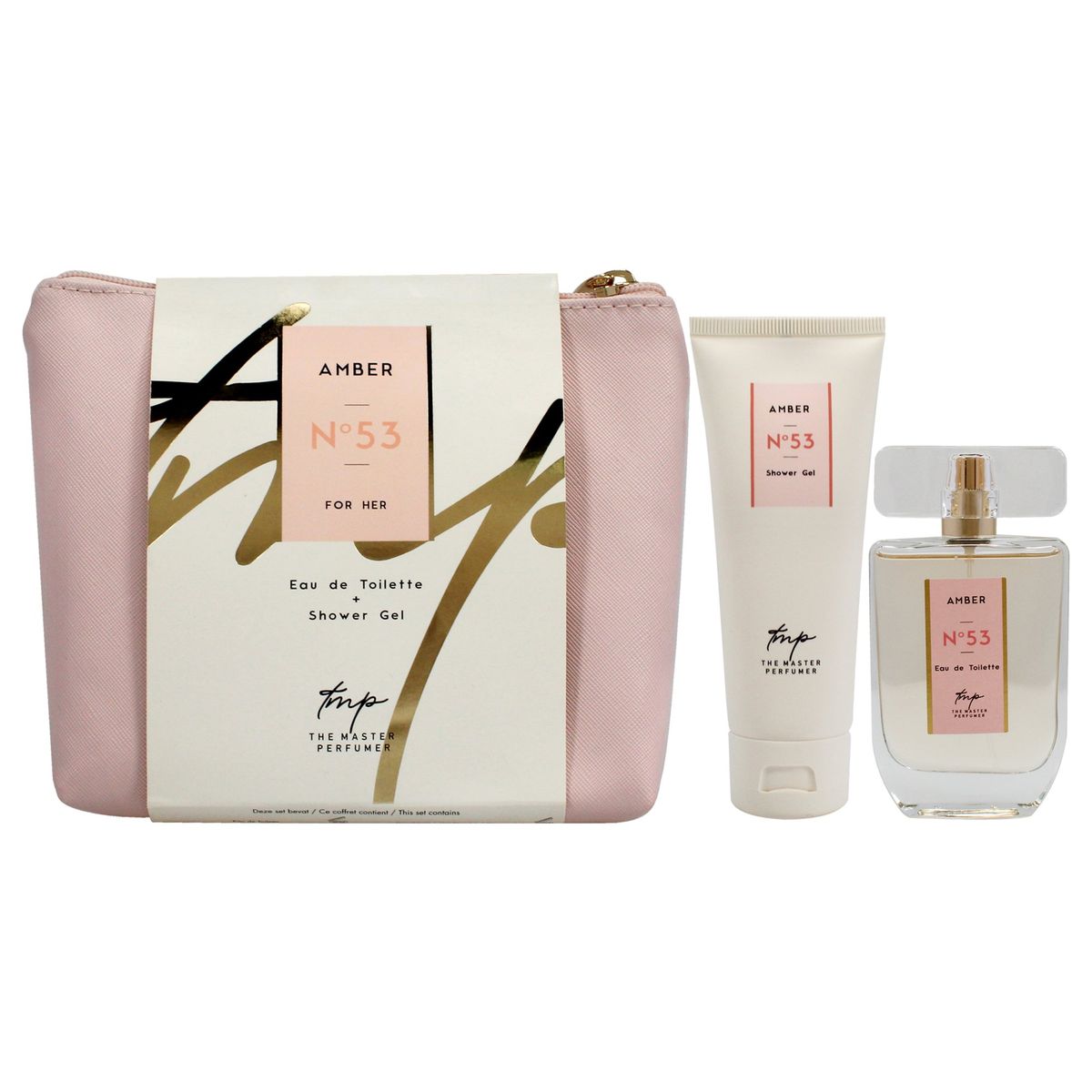 THE MASTER PERFUMER - Amber N53 EDT50ml+Gel de ducha Gift Set The Master Perfumer