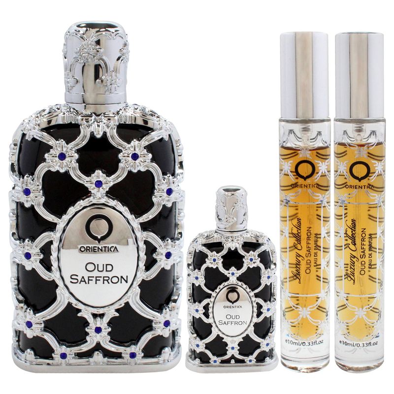 ORIENTICA - Oud Saffron Gift Set EDP80ml+2Minis10ml+Splash Orientica
