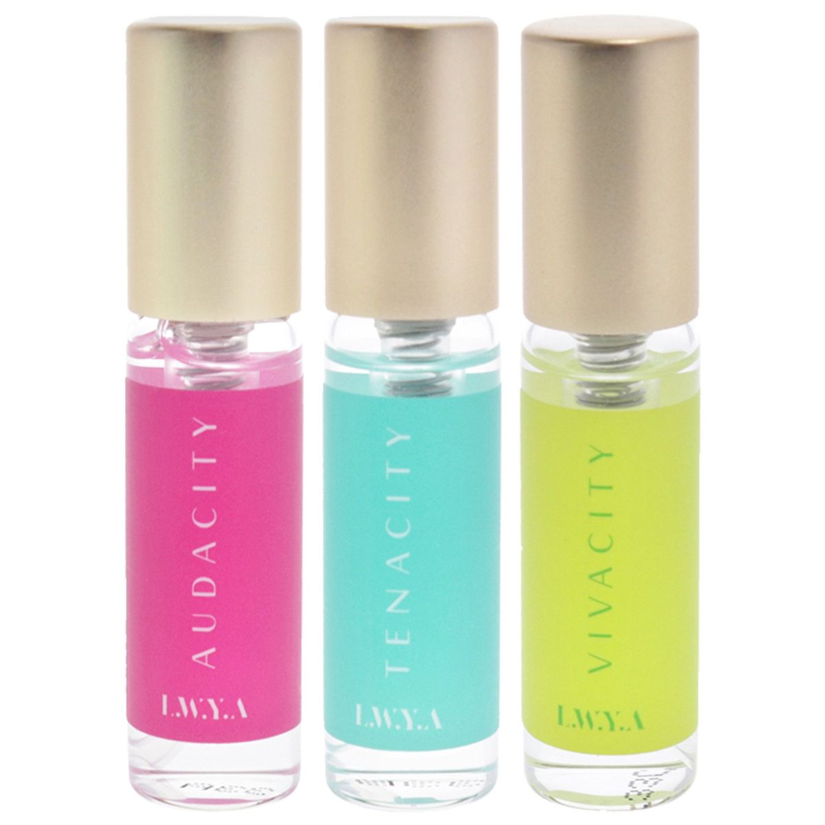 LWYA - Fragrance Travel Gift Set 3 Mini Fragancias 3ml cu LWYA