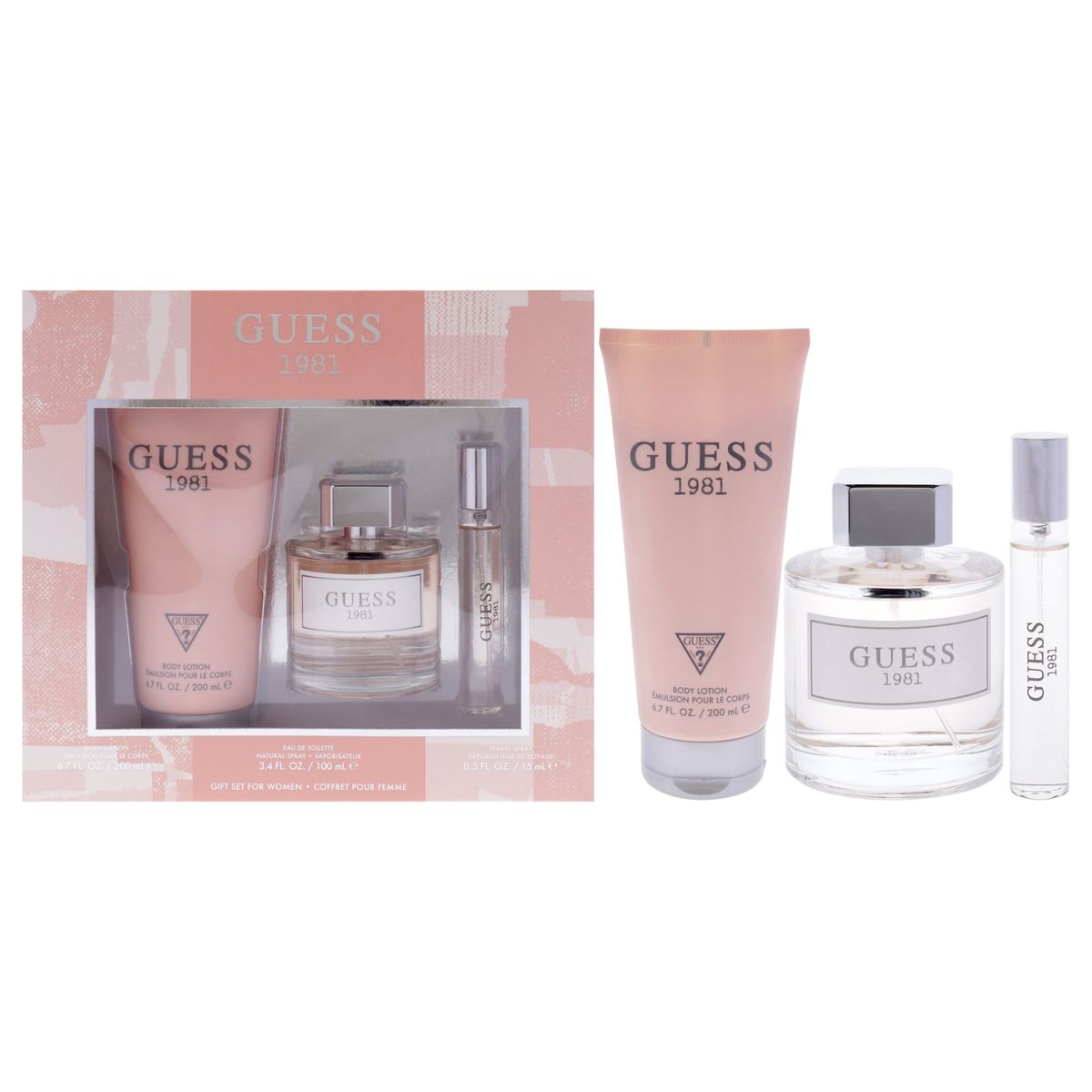 GUESS - Guess 1981 Set EDT100ml+MiniEDT15ml+Loción200ml Guess