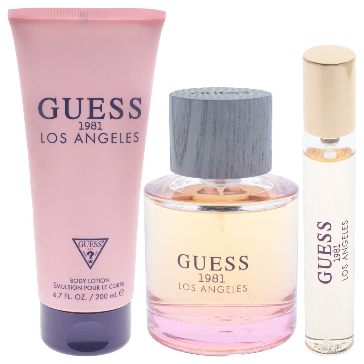 GUESS - Guess 1981 Los Angeles EDT100ml+MiniSpray+Loción Set Guess