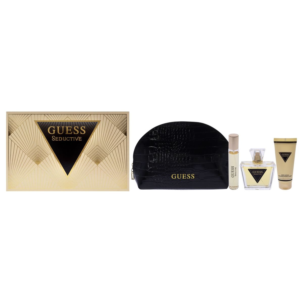 GUESS - Guess Seductive Gift Set EDT75ml+EDT15ml+Loción+Pouch Guess