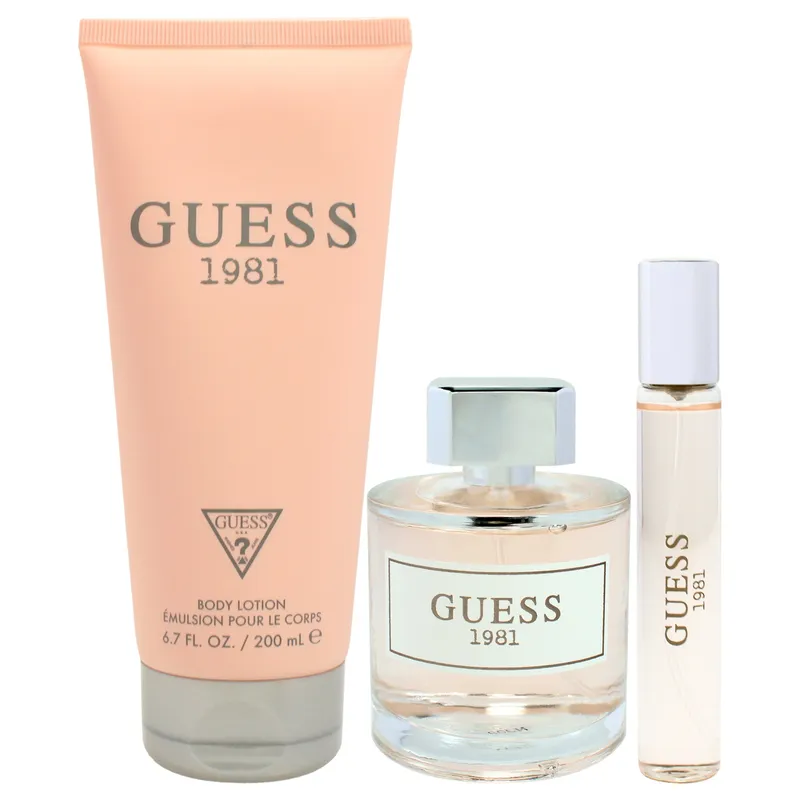 GUESS - Guess 1981 Gift Set EDP+Gel de ducha+Loción Guess