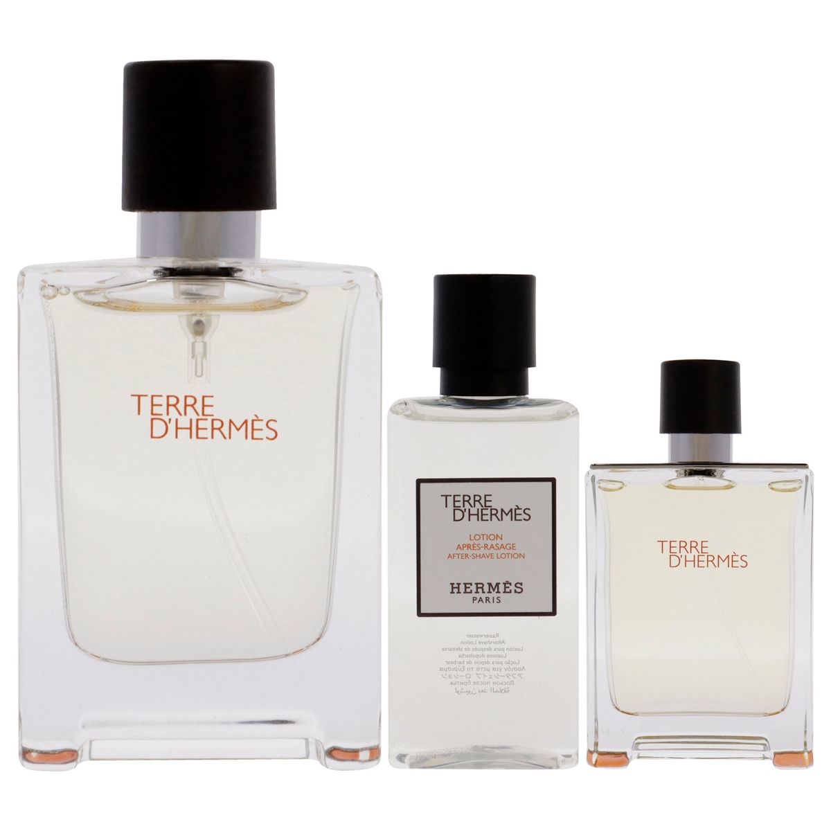 HERMES - Terre Dhermes EDT100ml+Spray125ml+Loción Gift Set Hermes