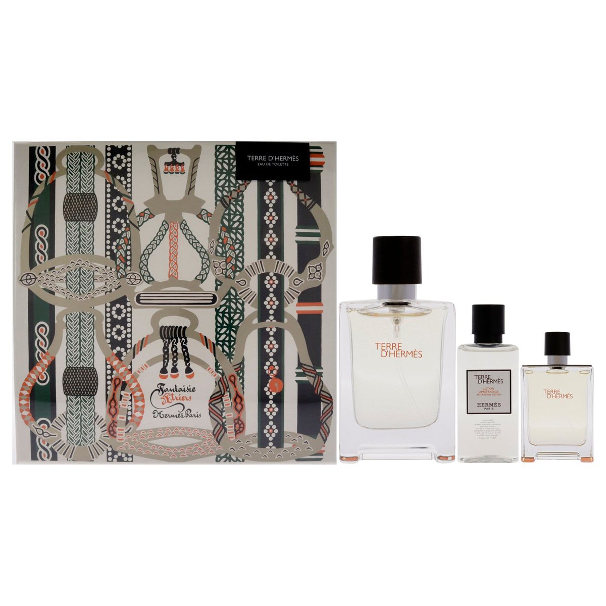 HERMES - Terre Dhermes EDT100ml+Spray125ml+Loción Gift Set Hermes