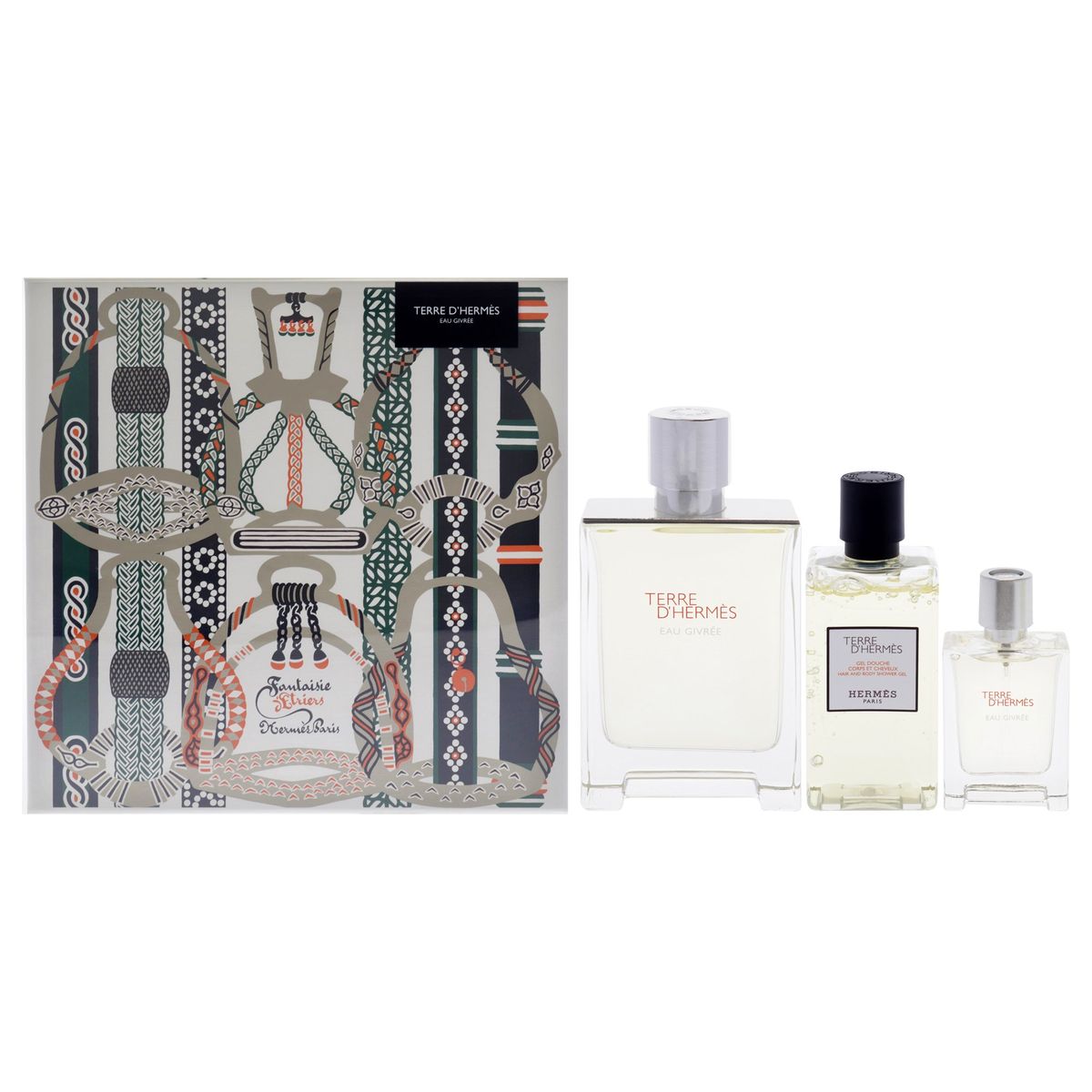 HERMES - Terre DHermes Eau Givree EDP100ml+Spray12ml+Gel Set Hermes