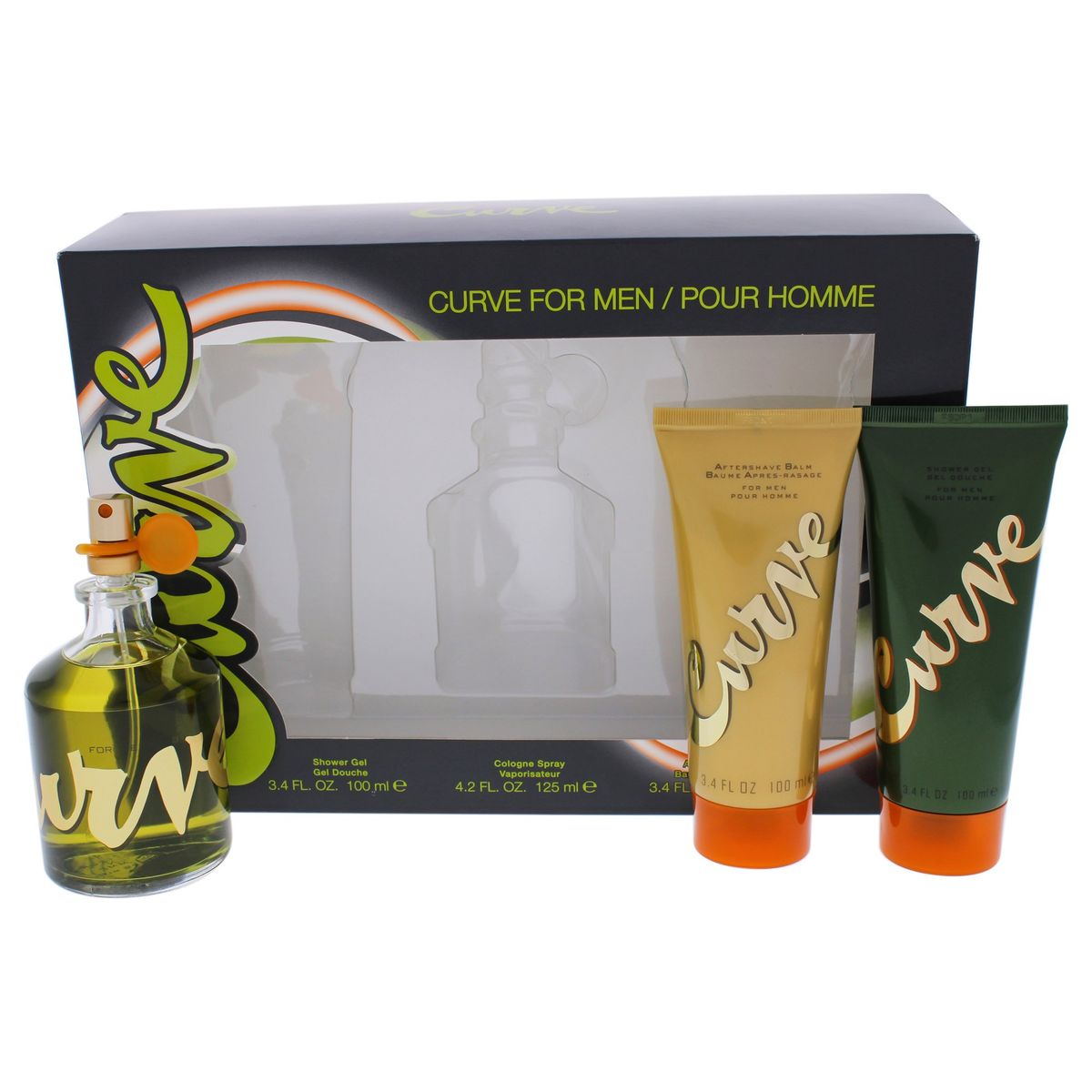 LIZ CLAIBORNE - Curve EDC125ml+AS+Gel Gift Set Liz Claiborne