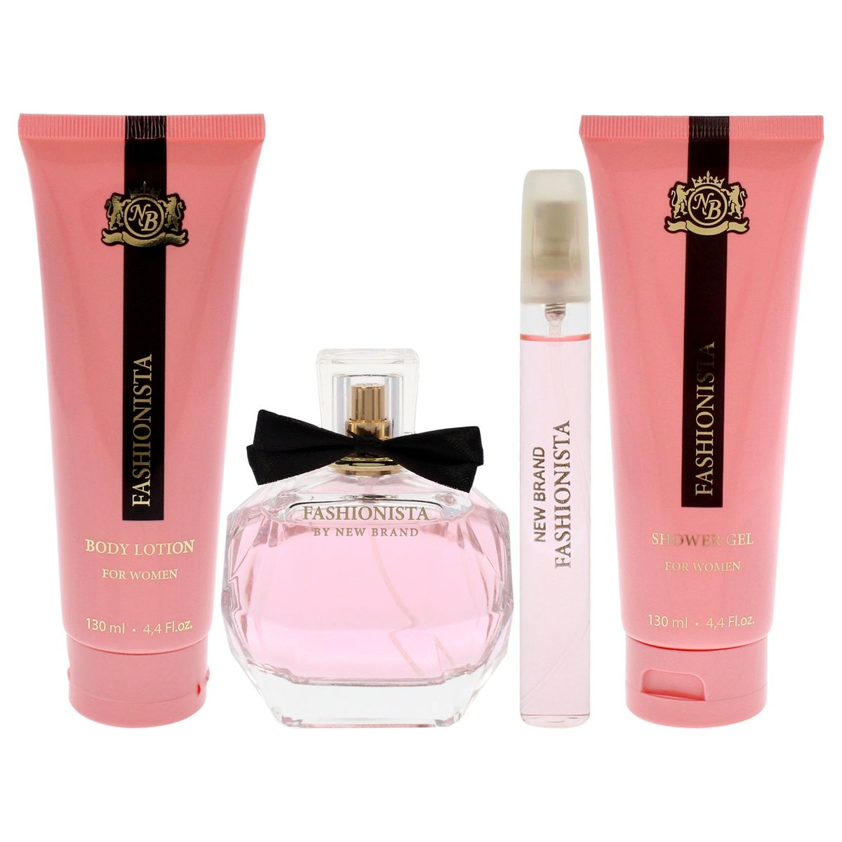 NEW BRAND - Prestige Fashionista Set EDP100ml+EDP15ml+Loción New Brand