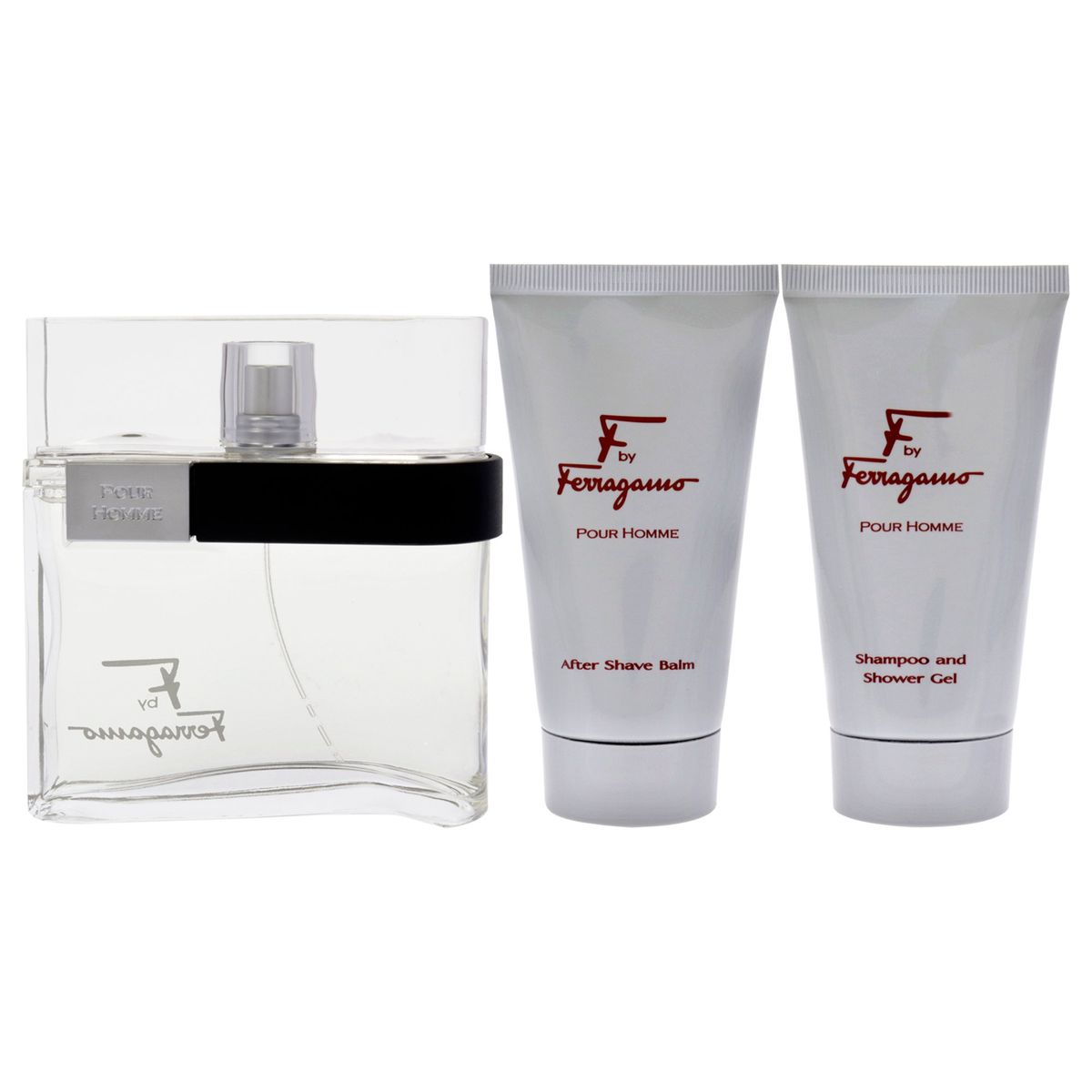 SALVATORE FERRAGAMO - F Gift Set EDT100ml+Gel de ducha+Bálsamo Salvatore Ferragamo