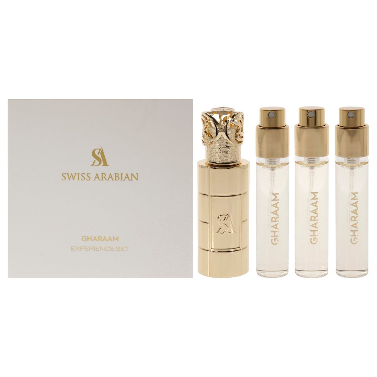 SWISS ARABIAN - Gharaam Gift Set 3 Miniaturas 10ml cu+Estuche Swiss Arabian
