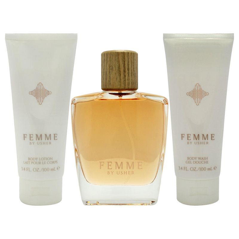 USHER - Usher EDP100ml+Loción100ml+Gel100ml Gift Set Usher