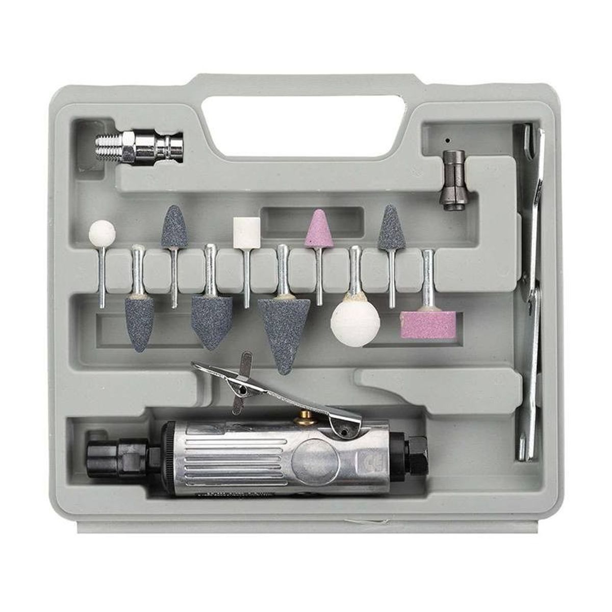 GENERICO - Esmeril Neumatico Recto 1/4"  Bta 820282 - Gris