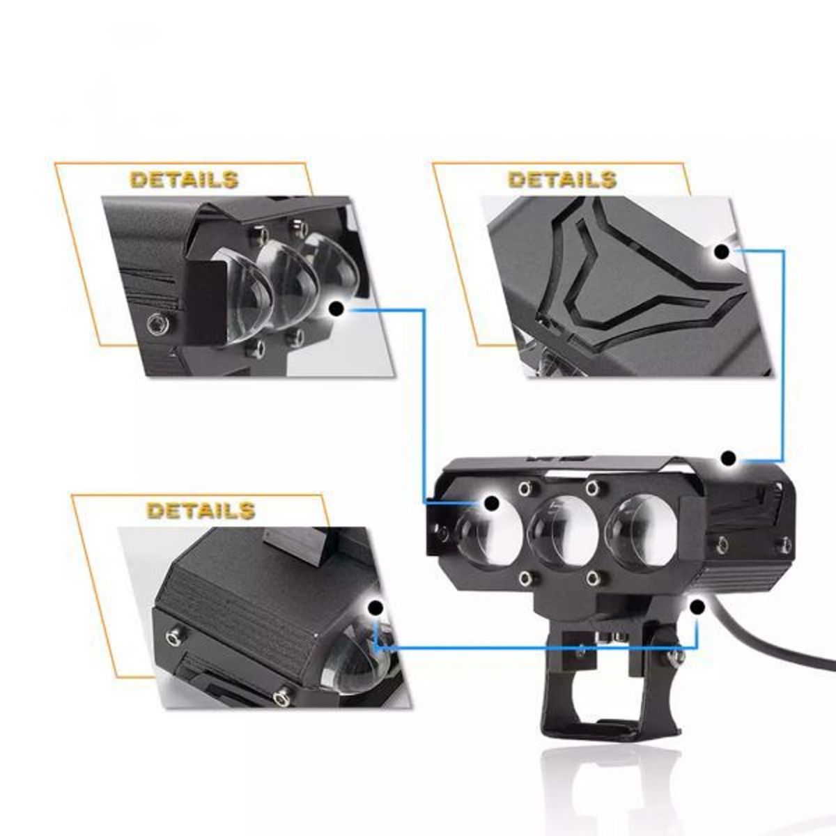 GENERICO - par faro led Exploradora 7000LM Dual Color