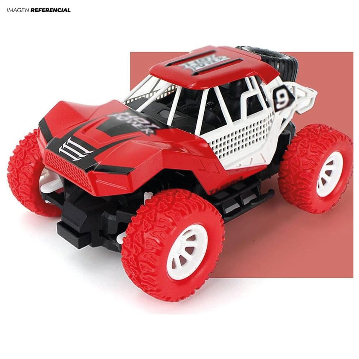 GENERICO - Carro Deportivo Buggy con Luz con control Recargable