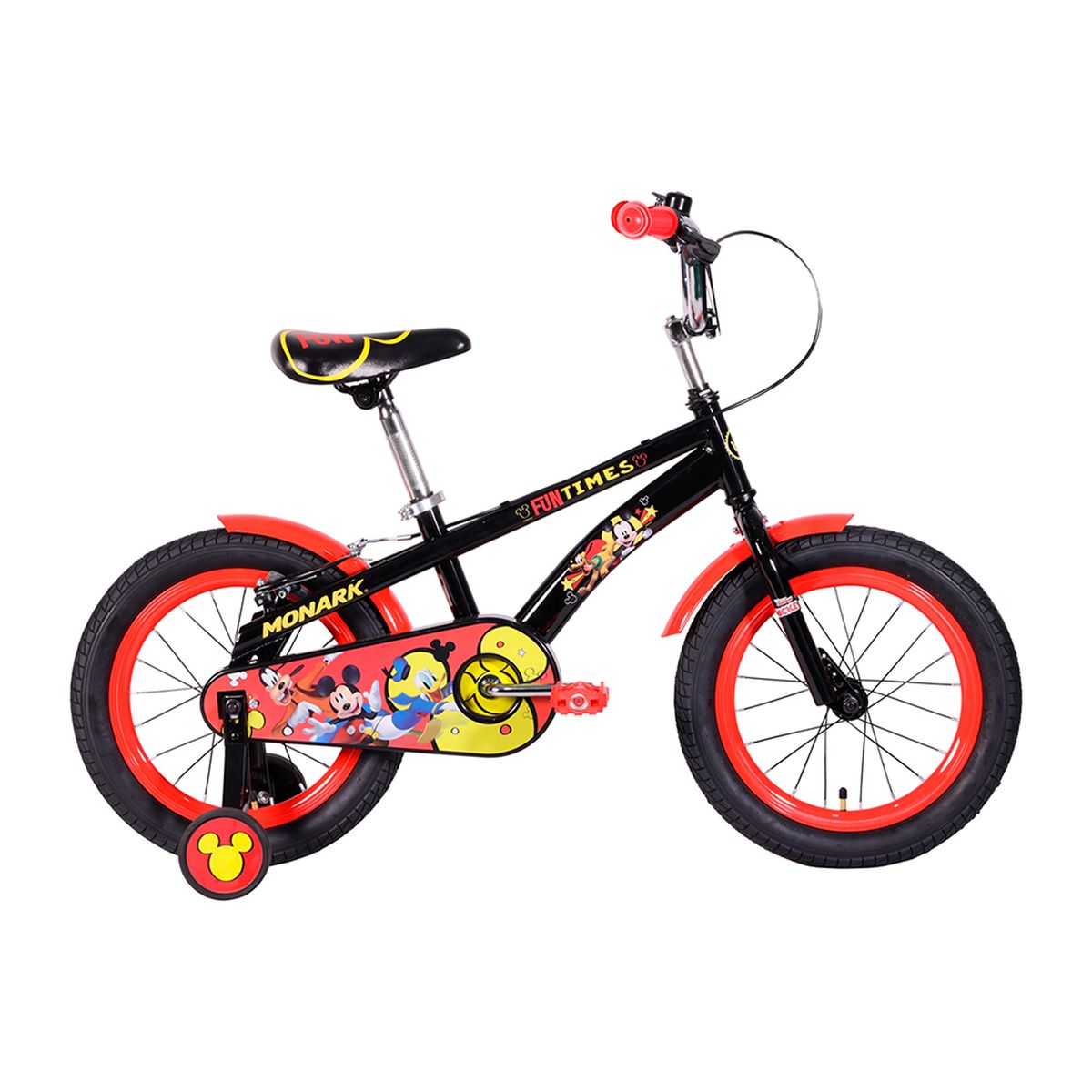 MONARK - BICICLETA MONARK MICKEY & FRIENDS ARO 16 NEGRO