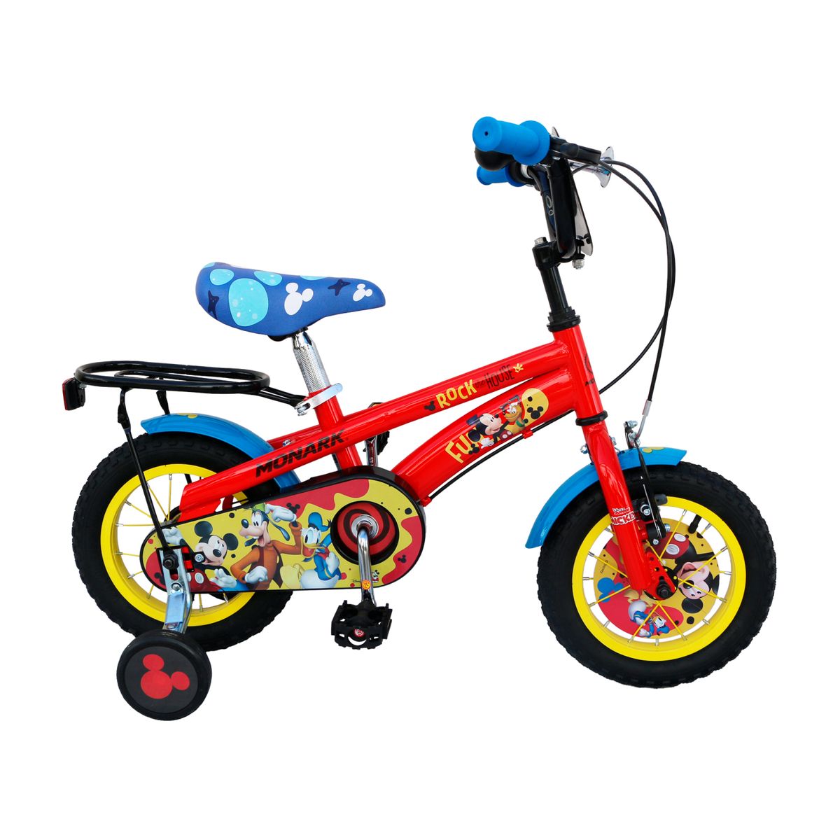 MONARK - BICICLETA MONARK MICKEY ROCK ARO 12 ROJO