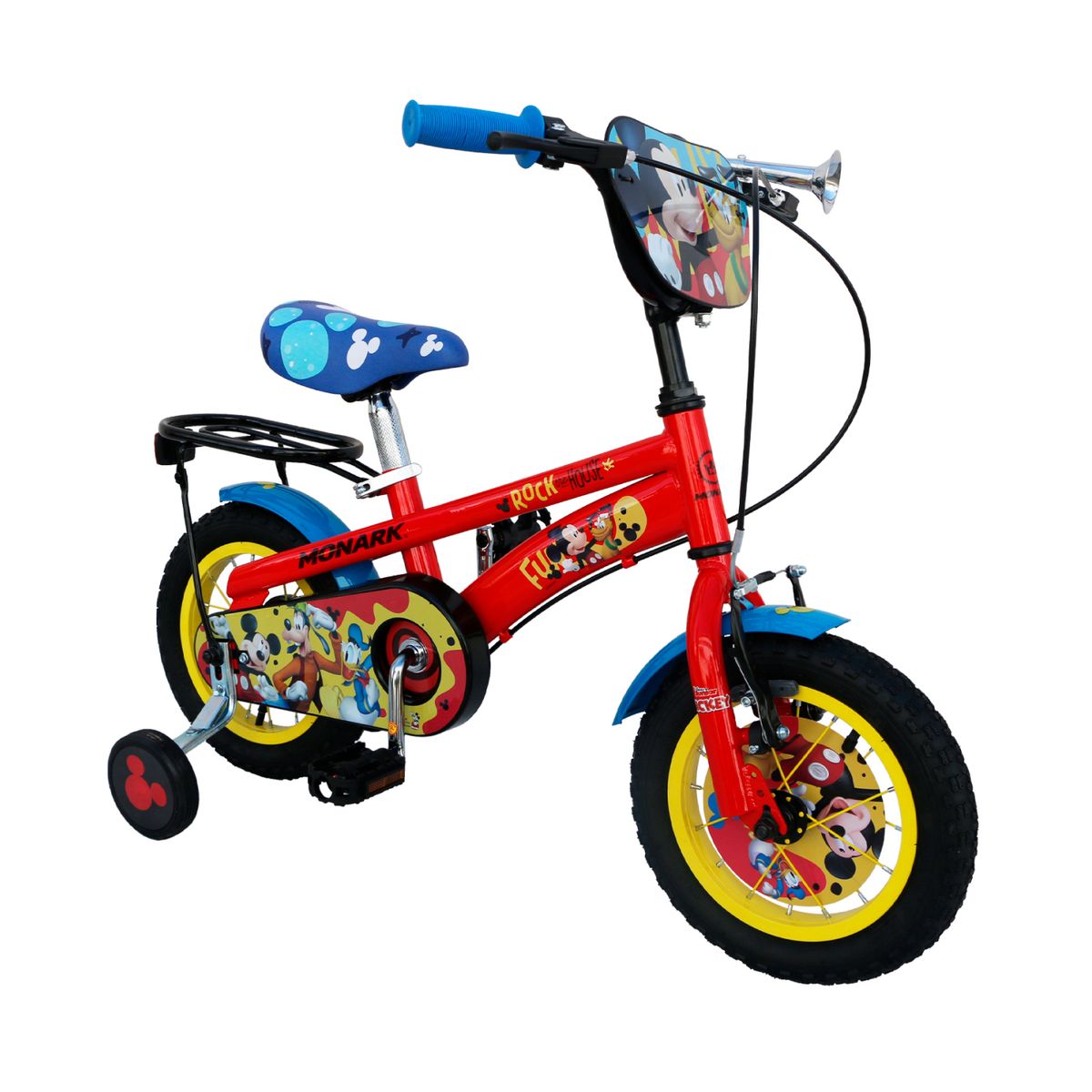 MONARK - BICICLETA MONARK MICKEY ROCK ARO 12 ROJO