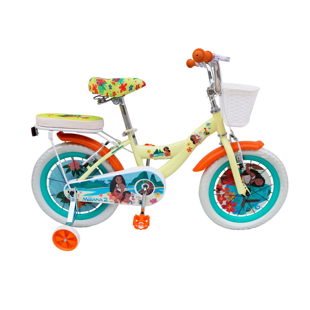 MONARK - BICICLETA MONARK MOANA FLOWERS ARO 16 AMARILLO