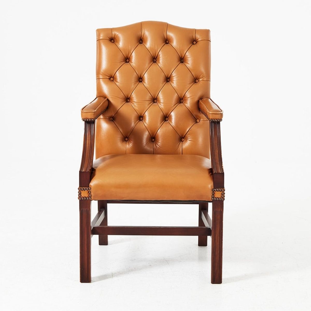 DMUEBLES - DM Sillón Ejecutivo Posabrazos escritorio Alessa - Miel