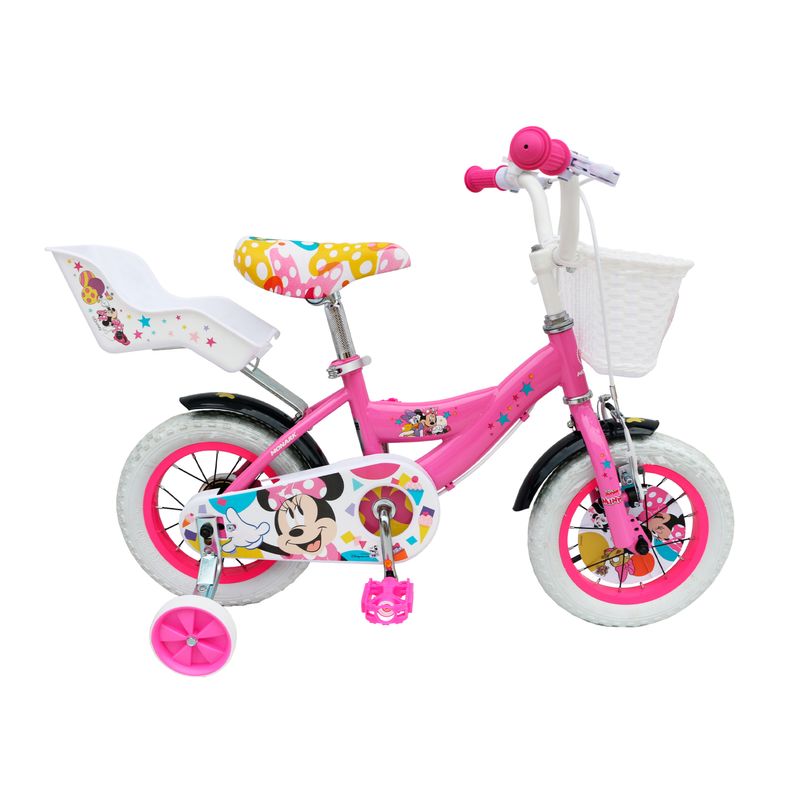 MONARK - BICICLETA MONARK MINNIE PARTY ARO 12 ROSADO