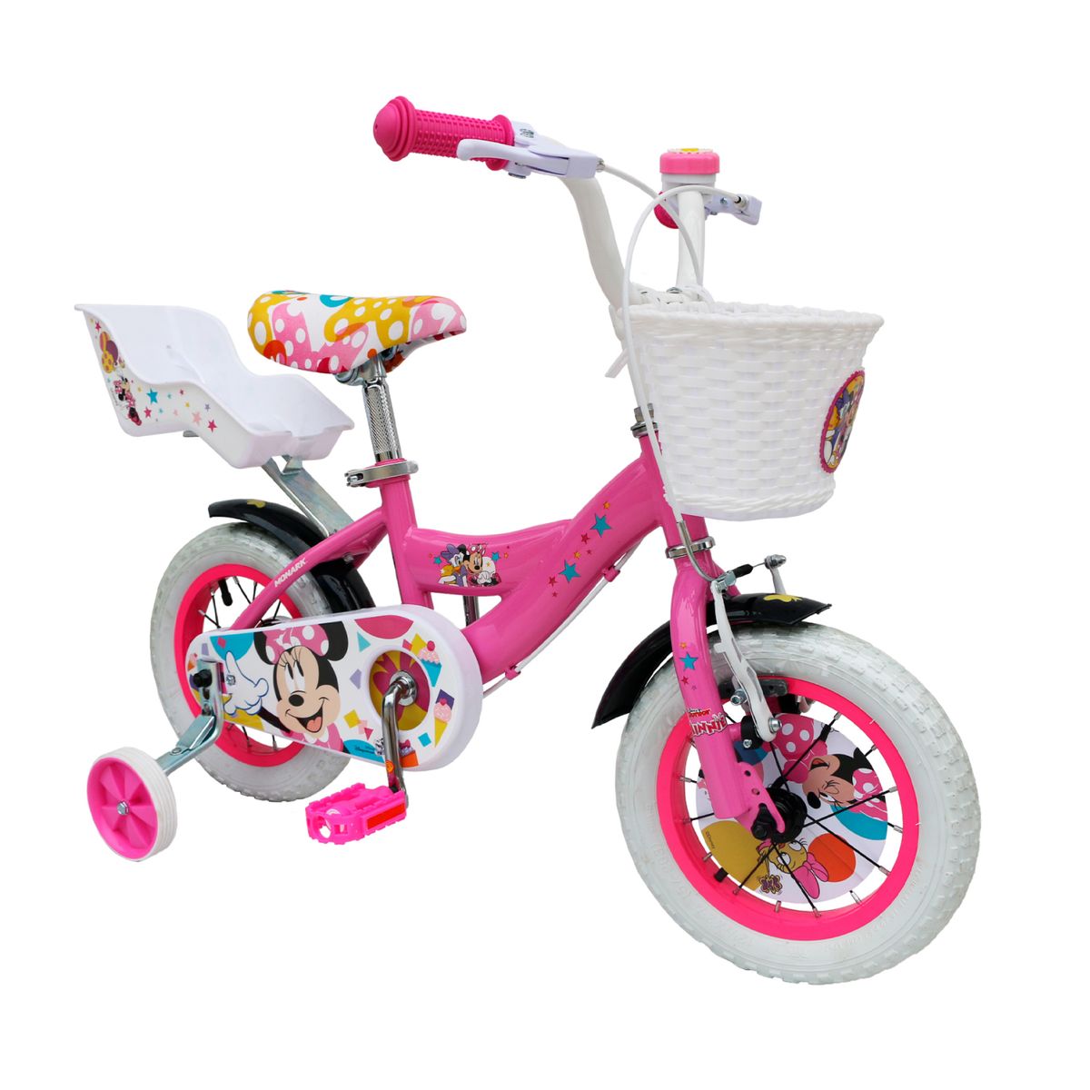 MONARK - BICICLETA MONARK MINNIE PARTY ARO 12 ROSADO