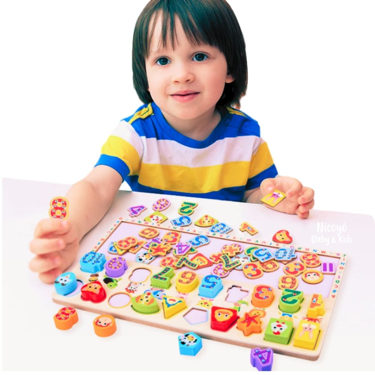 EDUCA - Tablero Matemático - Aprendiendo Formas Números y Animales