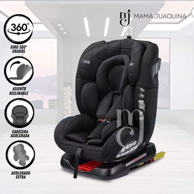 BABY - Silla De Auto «SEVERIA» Black