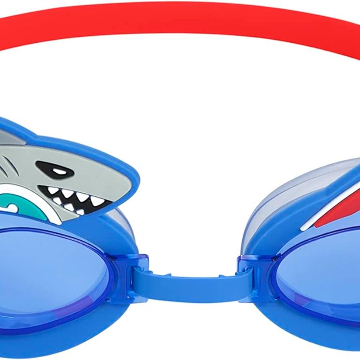 GENERICO - Gafas de natación para niños con protección uv tiburón
