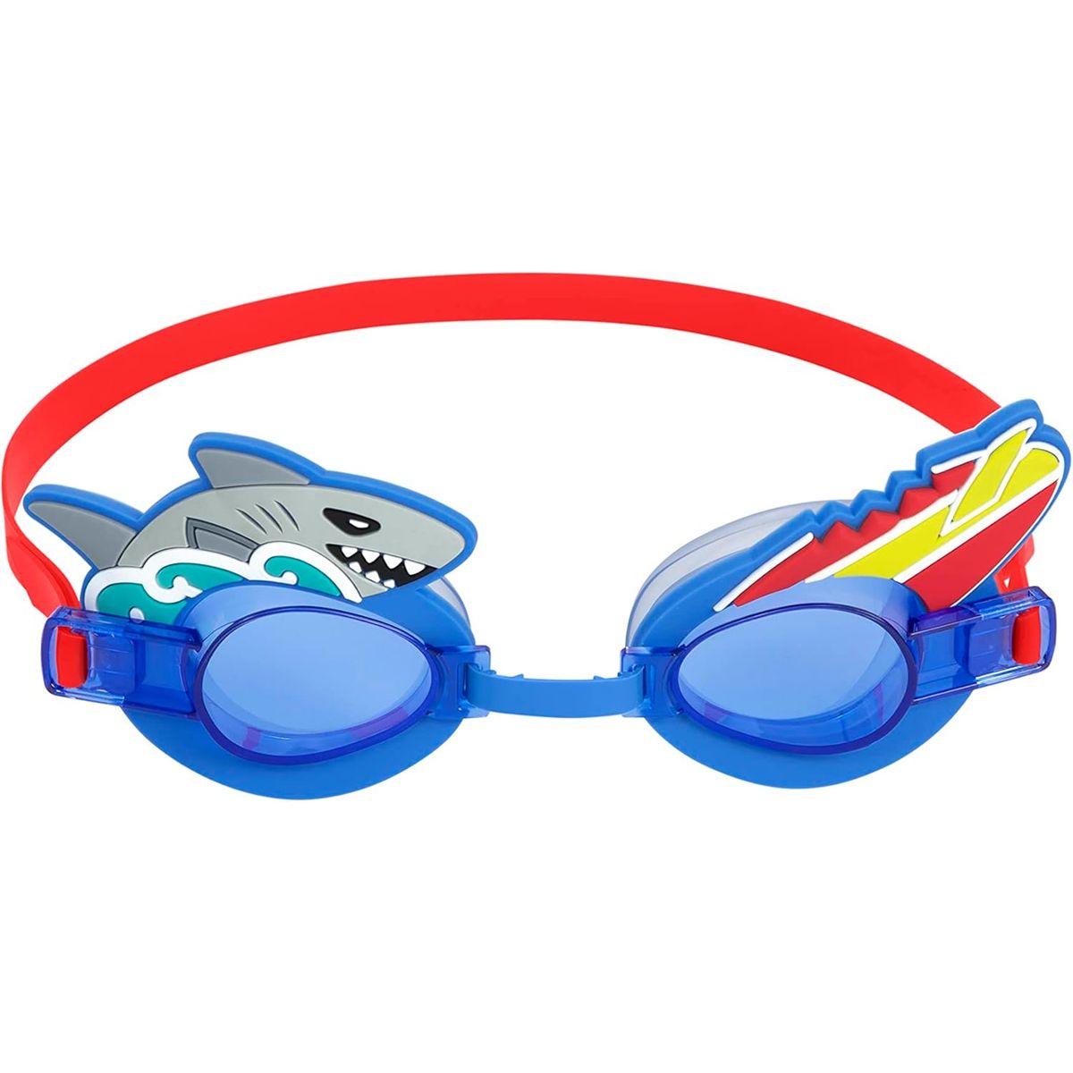 GENERICO - Gafas de natación para niños con protección uv tiburón