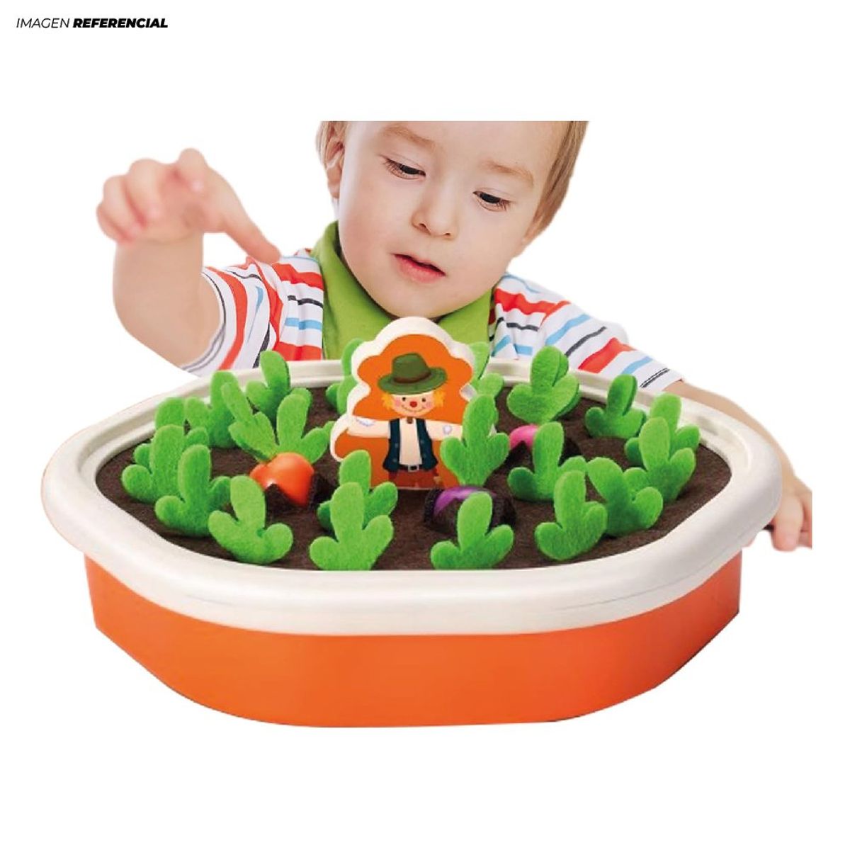 GENERICO - Juguete Didáctico Cosecha Montessori de Vegetales