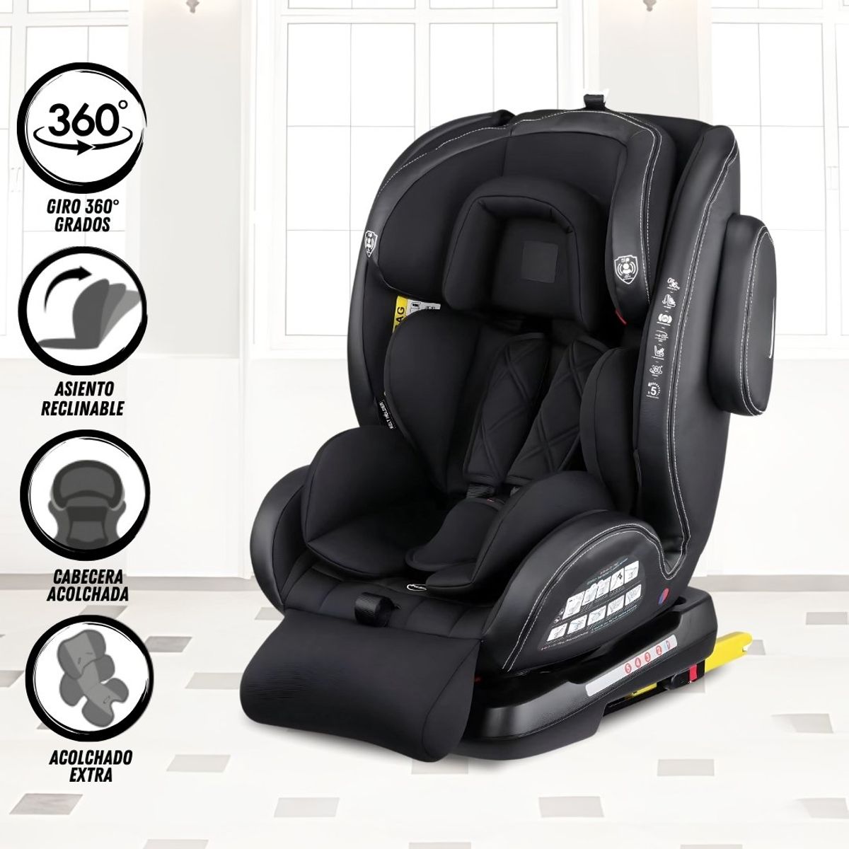 Baby - Silla De Auto «RUTHLEE» Black
