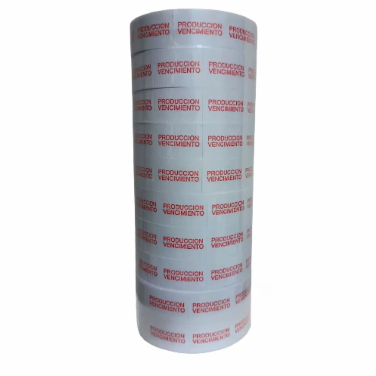 GENERICO - Etiquetas Sticker de Producción y Vencimiento Etiquetadora