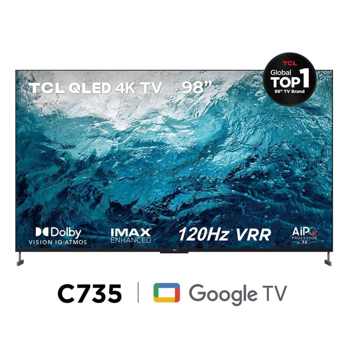 TCL - Televisor TCL 98 Smart Tv 4K UHD QLED 98C735