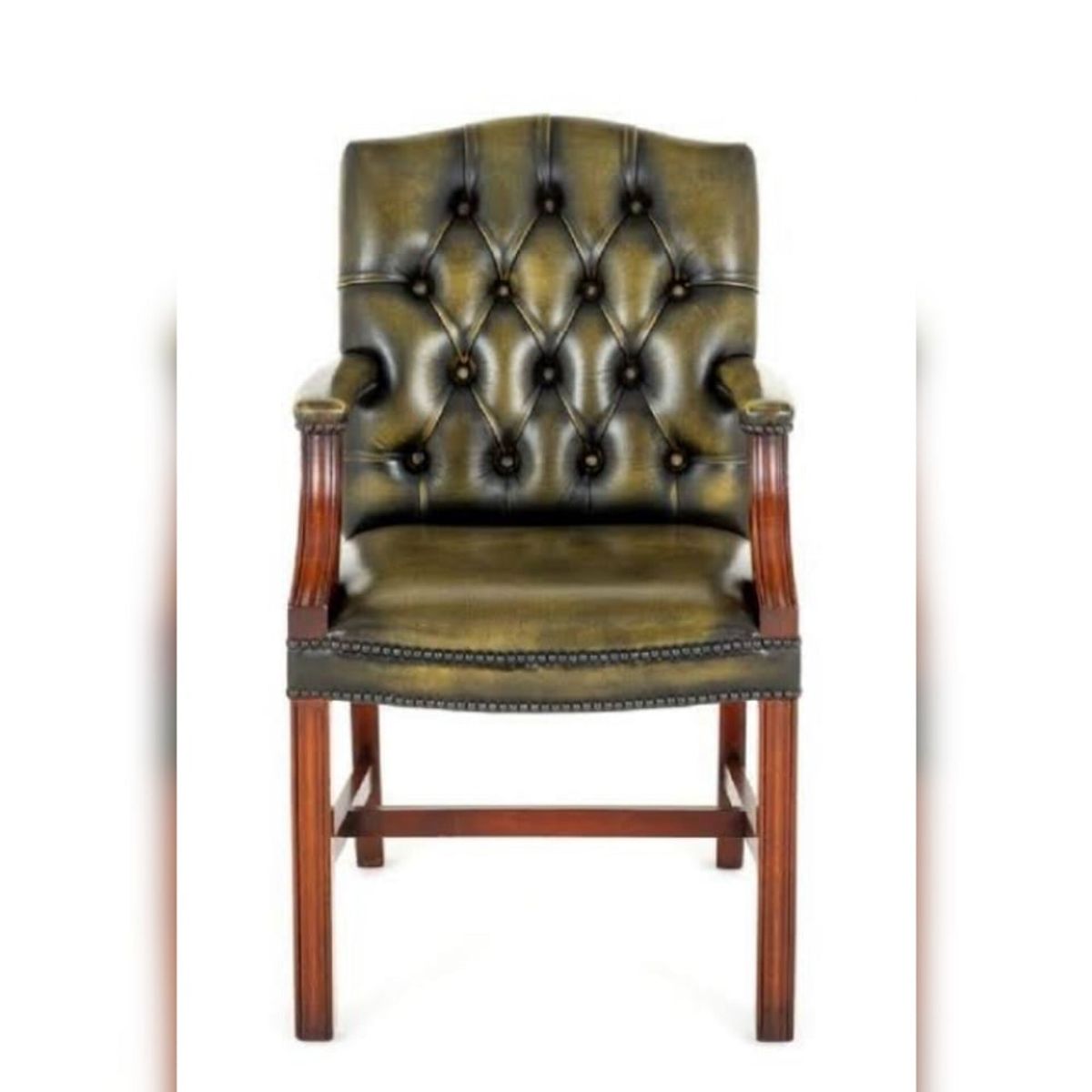 DMUEBLES - DM Sillón Ejecutivo Escritorio Alessa - Verde