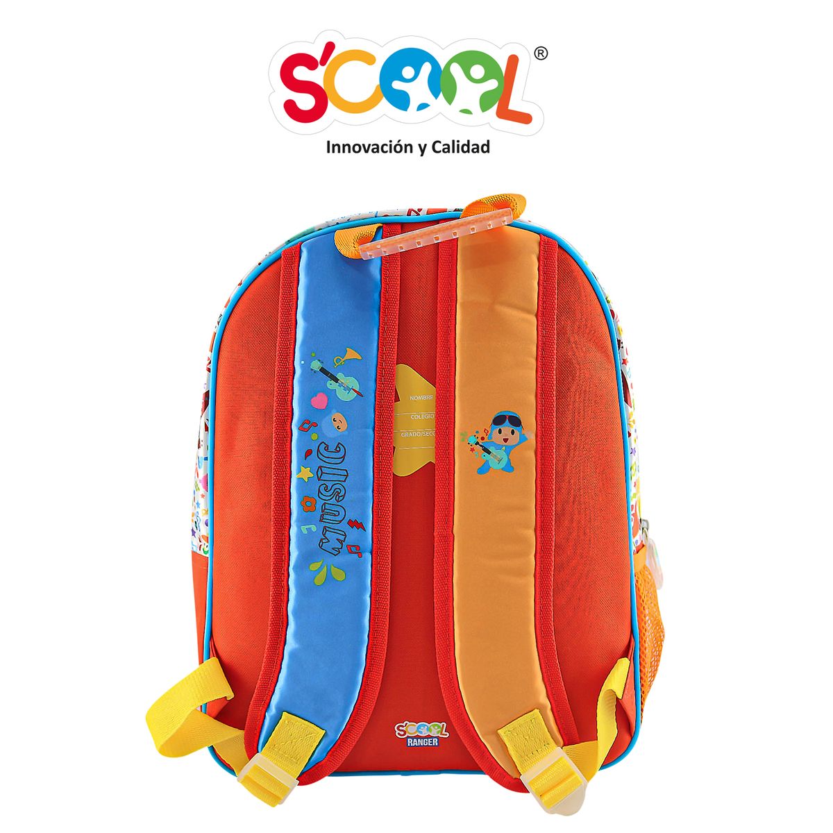 SCOOL - Scool - Mochila Ranger Kids Tela C-PVC - Pocoyo