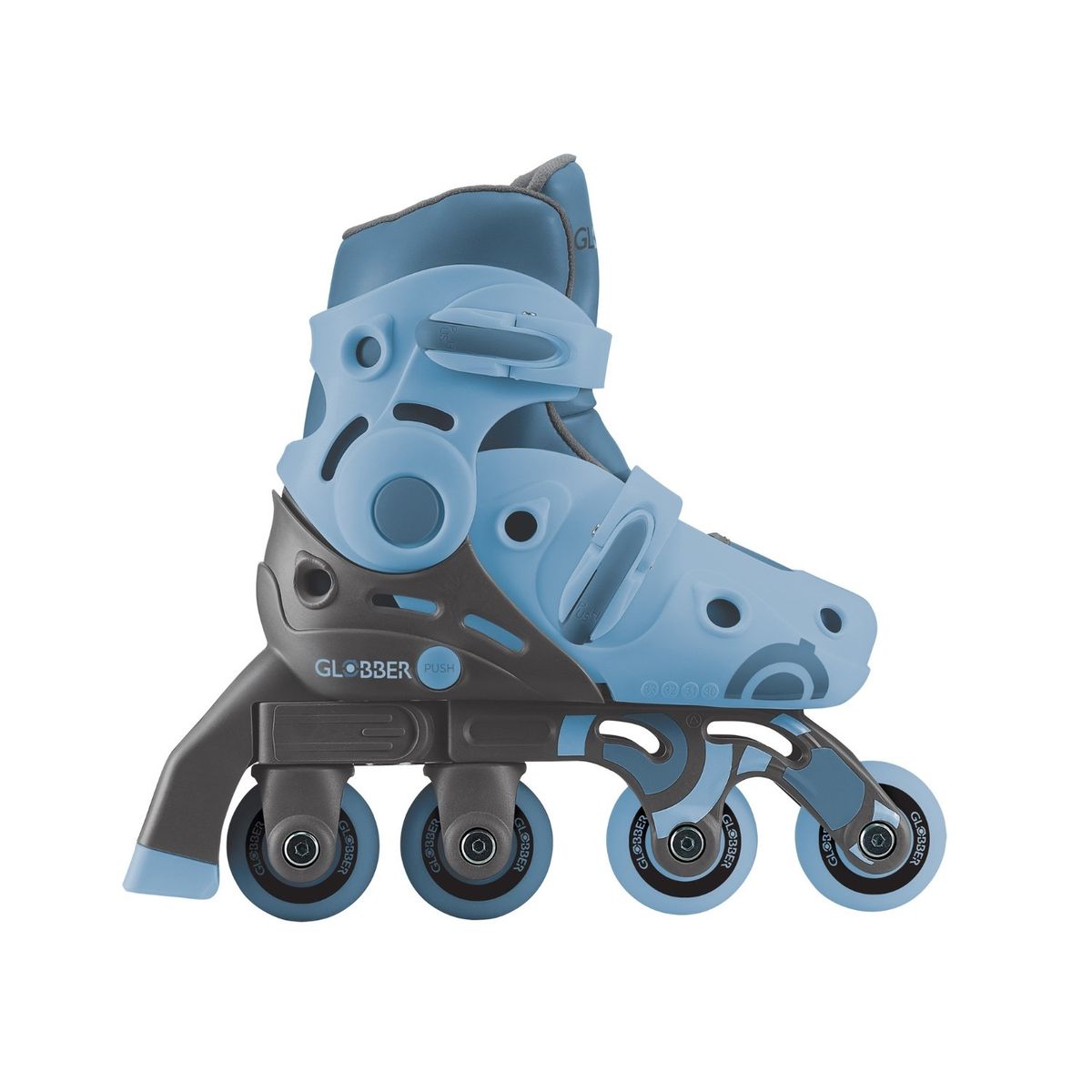 GLOBBER - Patines de aprendizaje 2en1 Globber Azul acero