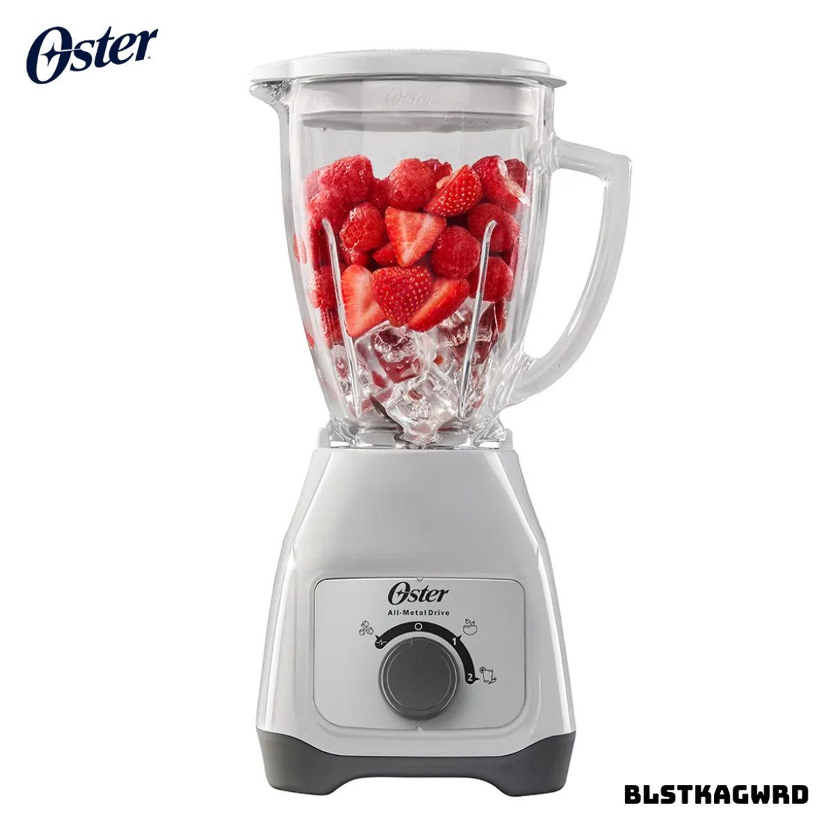 OSTER - LICUADORA OSTER 2 VELOCIDADES 800W BLANCA - BLSTKAGWRD