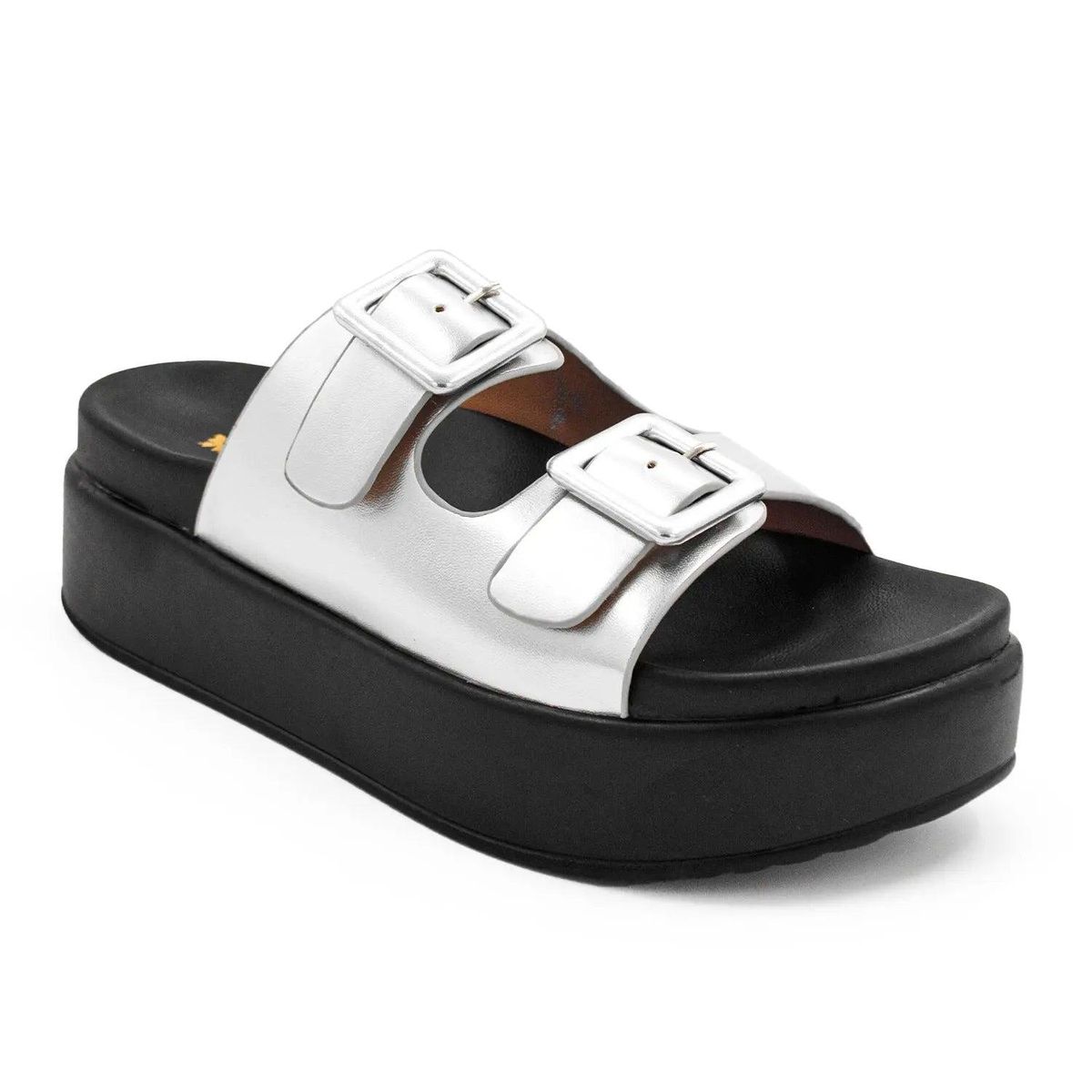 STHEF - SANDALIA MUJER STHEF CASUAL PLATA 8006